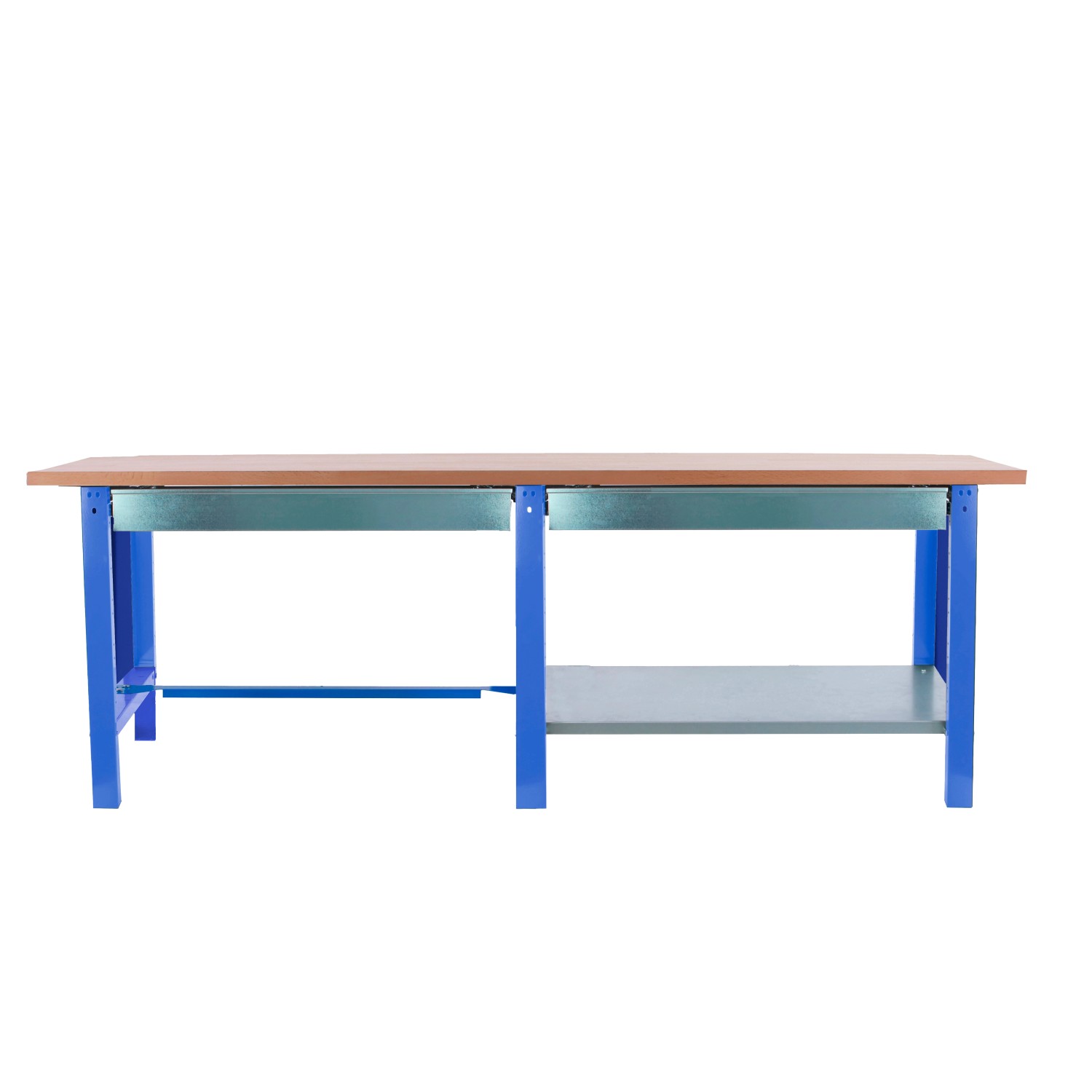 PROREGAL Werkbank BUFFALO WOOD Mit 2x Schublade HxBxT 86