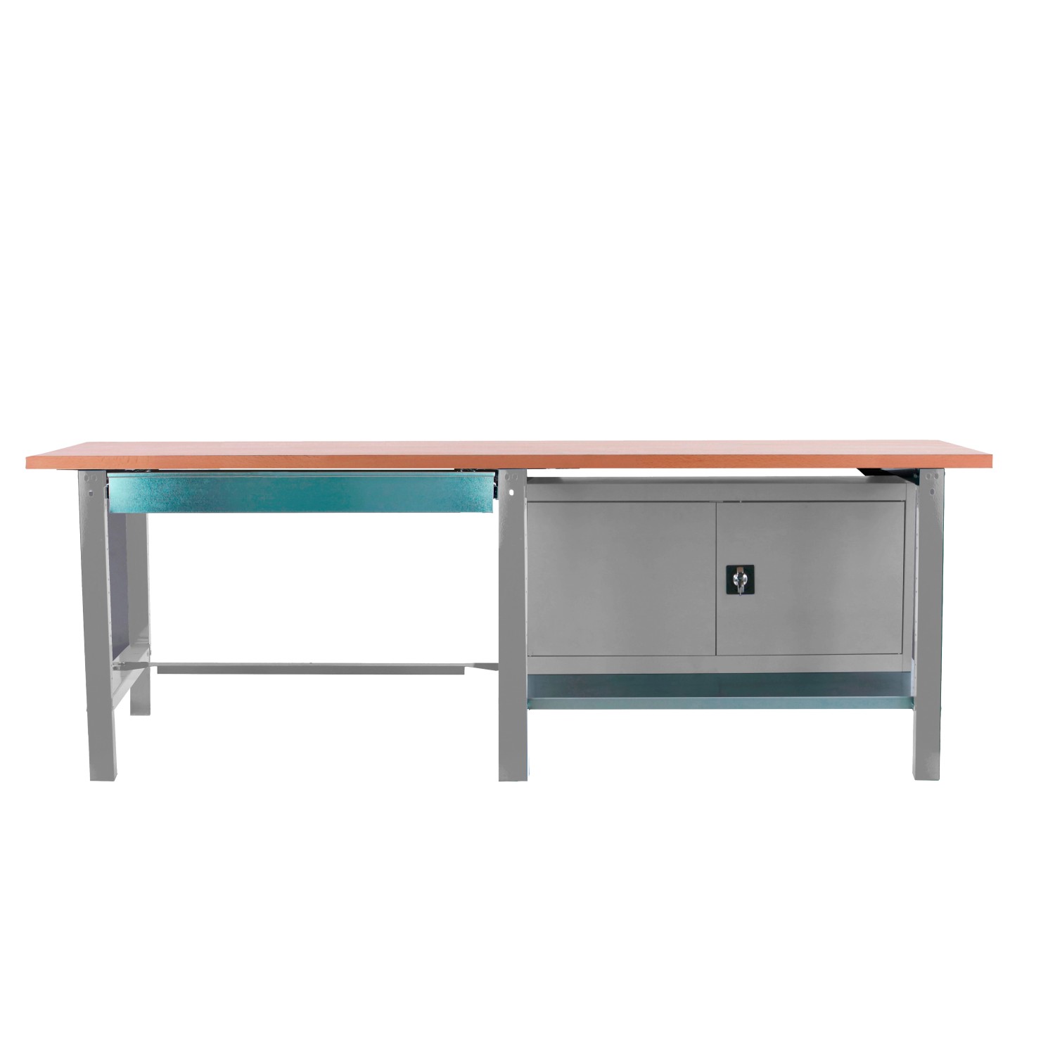 PROREGAL Werkbank BUFFALO WOOD Mit 1x Schublade Und Schrank HxBxT 86