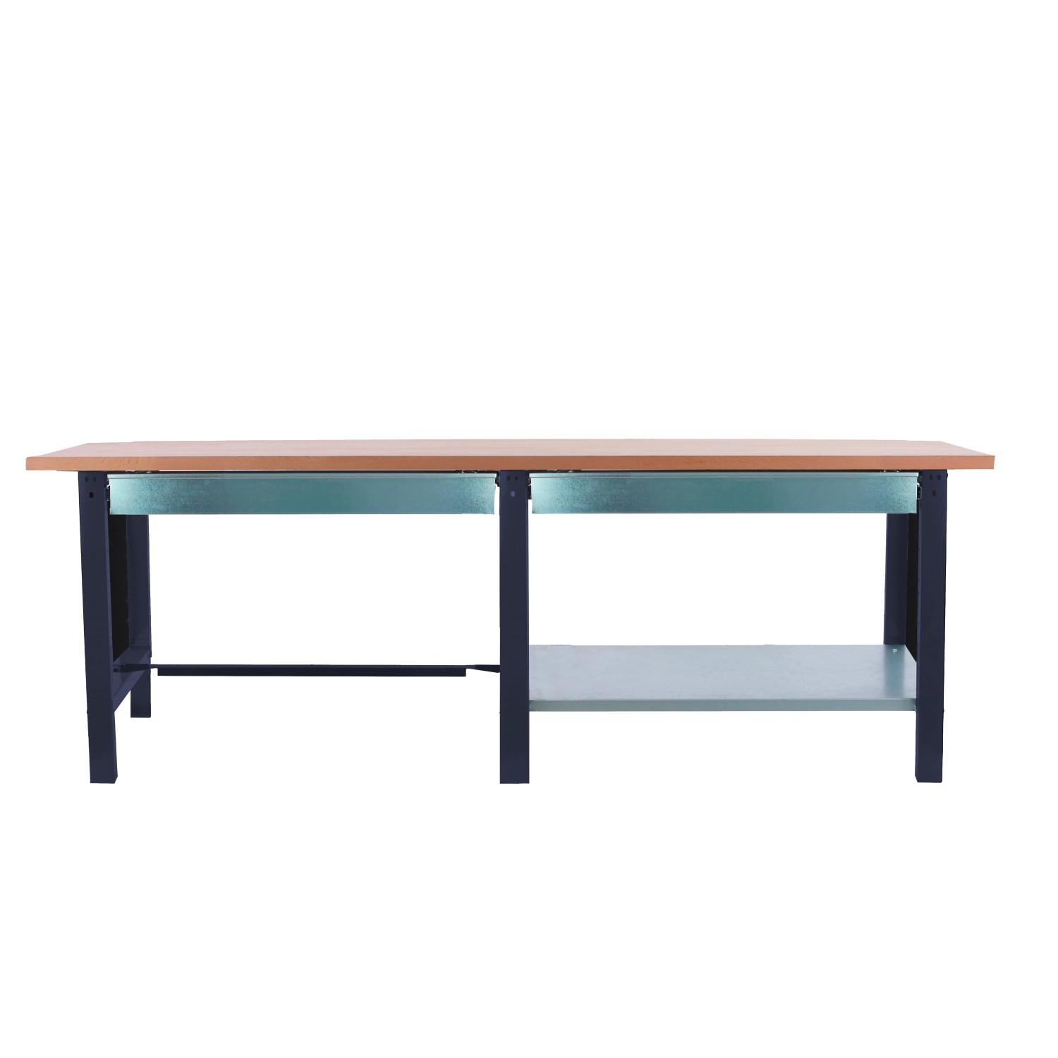 PROREGAL Werkbank BUFFALO WOOD Mit 2x Schublade HxBxT 86