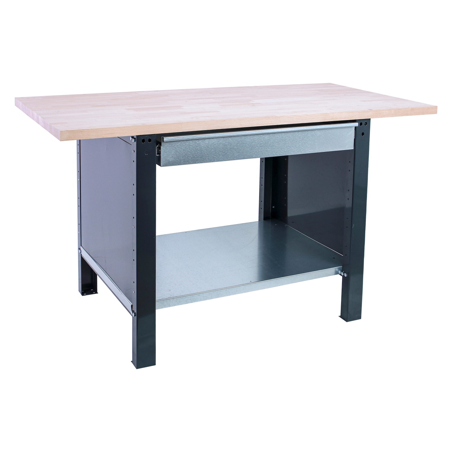 PROREGAL Werkbank BUFFALO WOOD Mit 1x Schublade HxBxT 86