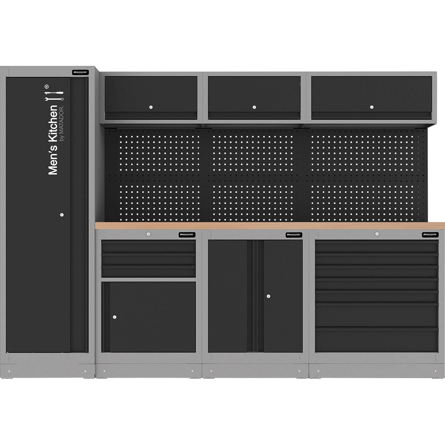 Matador Men's Kitchen Werkzeugwand Medium Buche