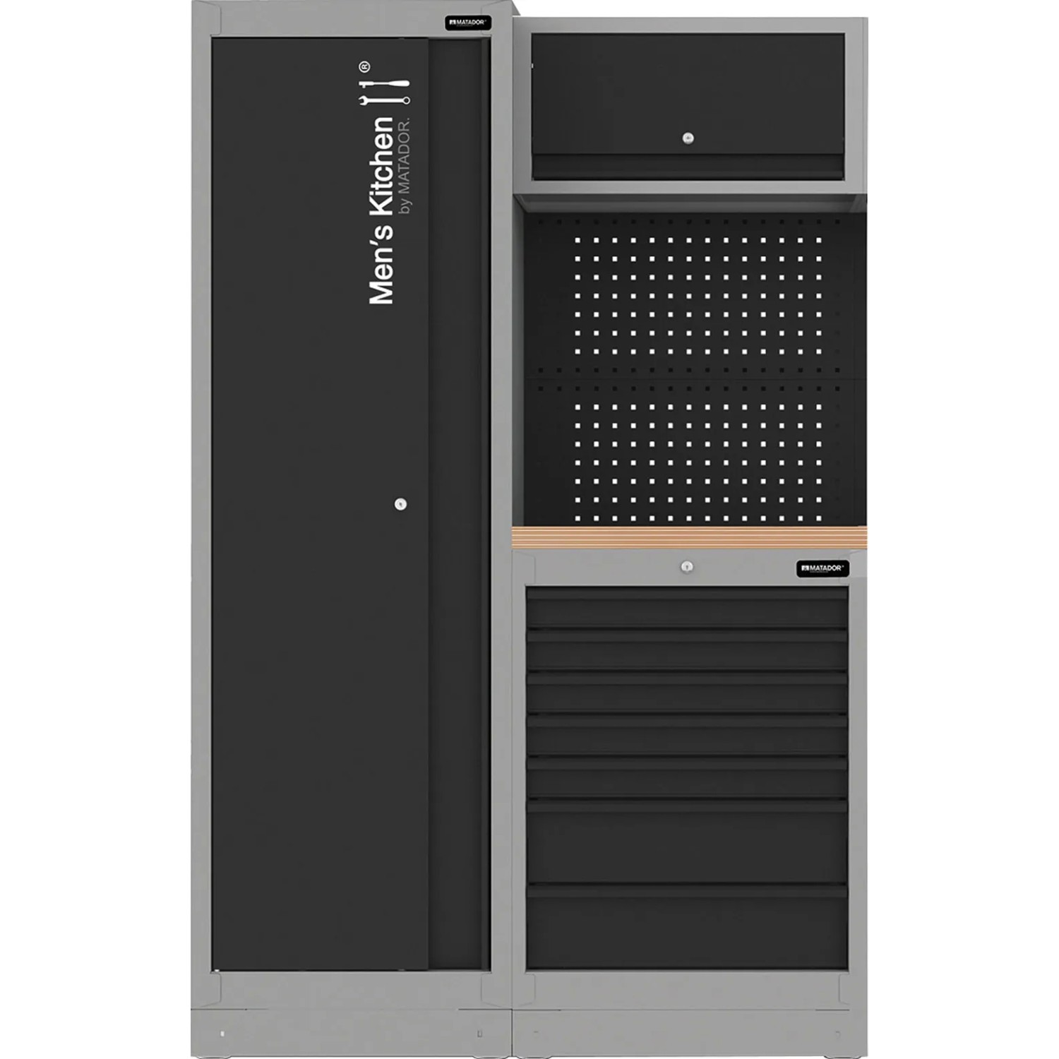 Matador Men's Kitchen Werkzeugwand Piccolo Buche