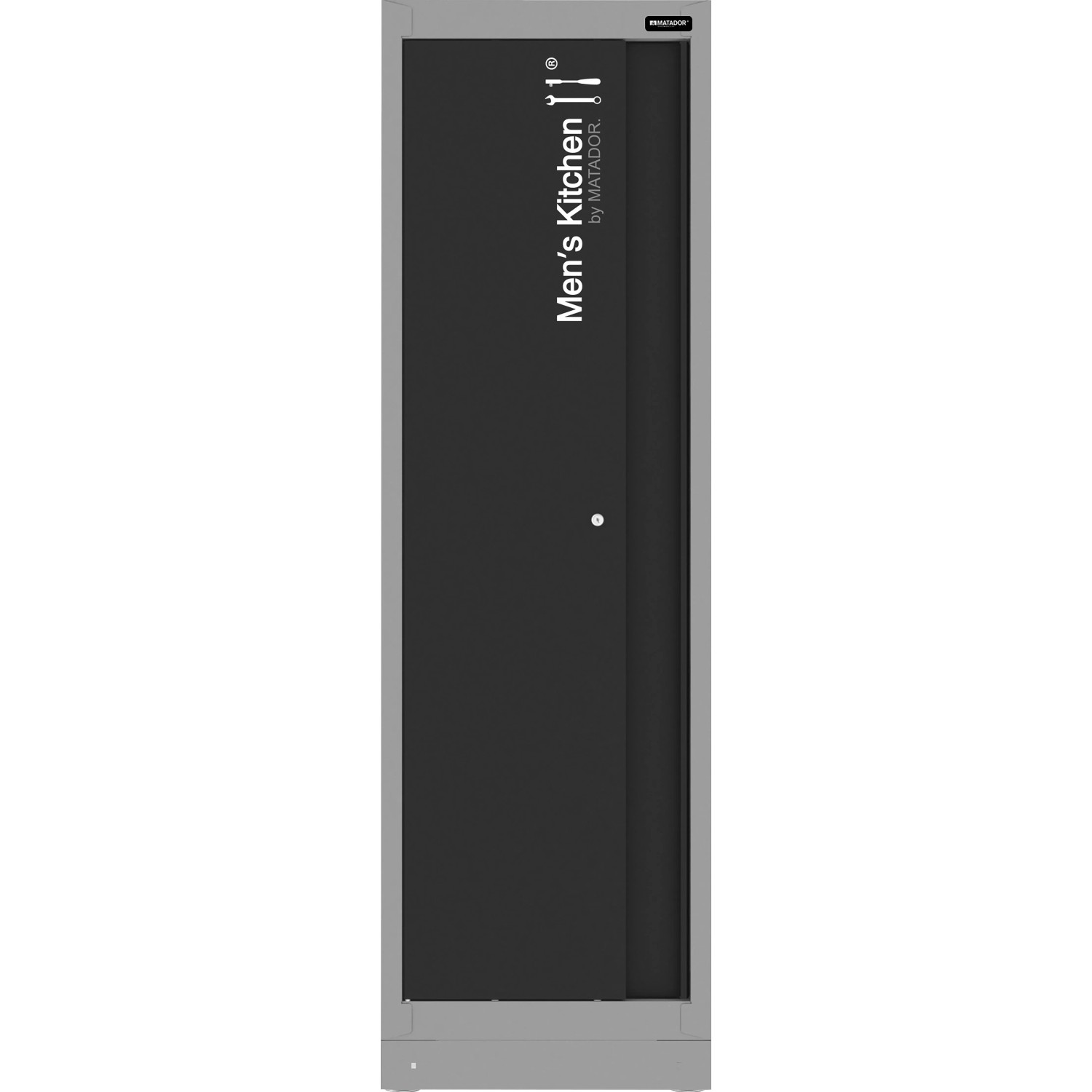 Matador Men's Kitchen Flügeltürschrank hoch: 676 mm x 1.980 mm x 500 mm