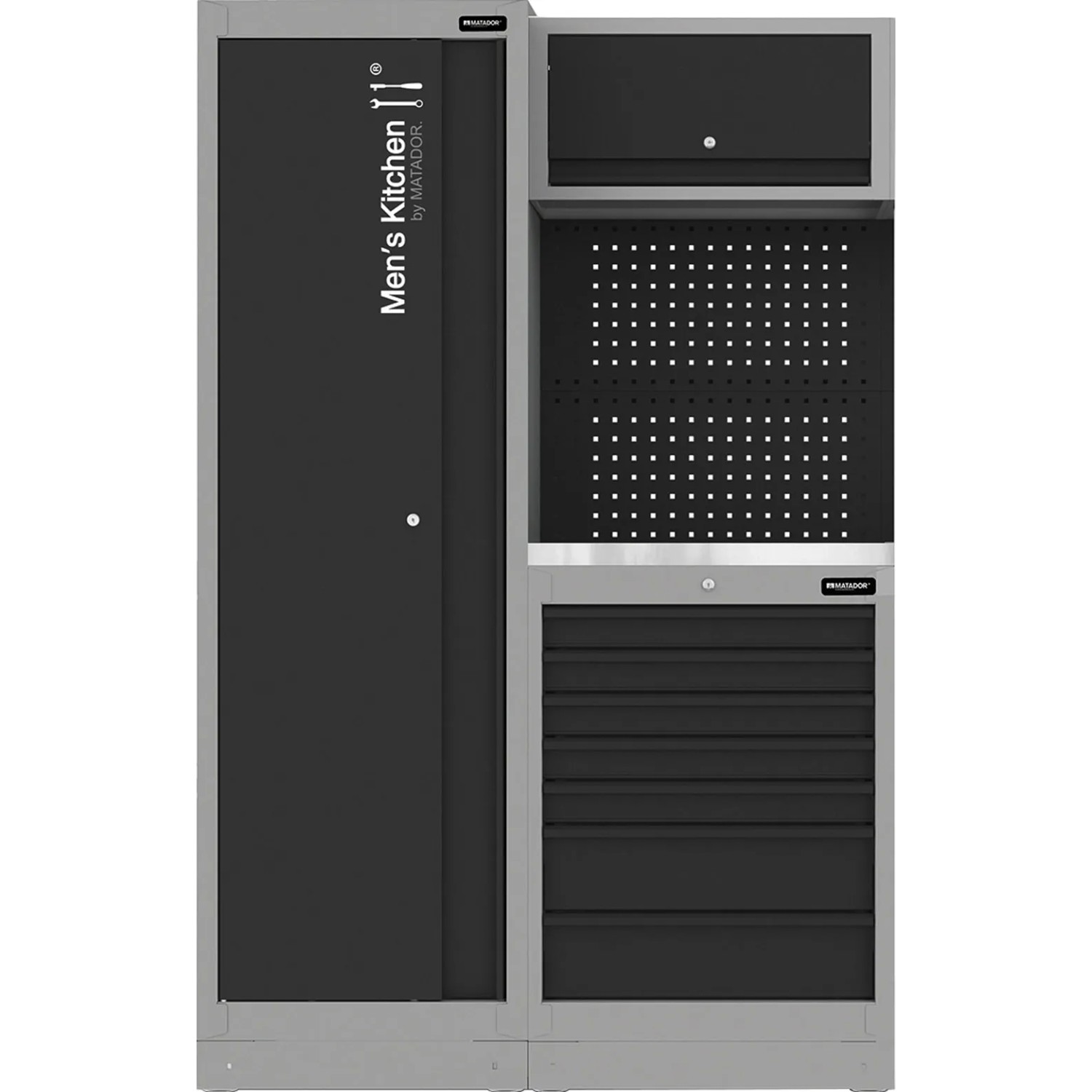 Matador Men's Kitchen Werkzeugwand Piccolo Edelstahl