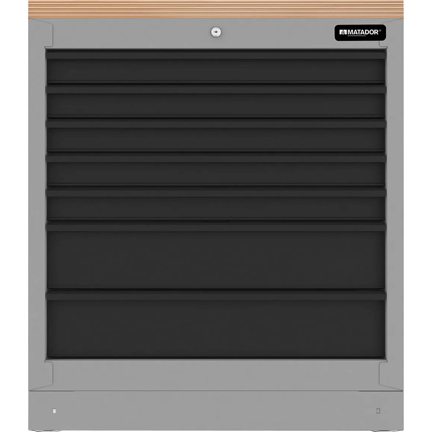 Matador Men's Kitchen Schubladenschrank L: 7 Schubladen