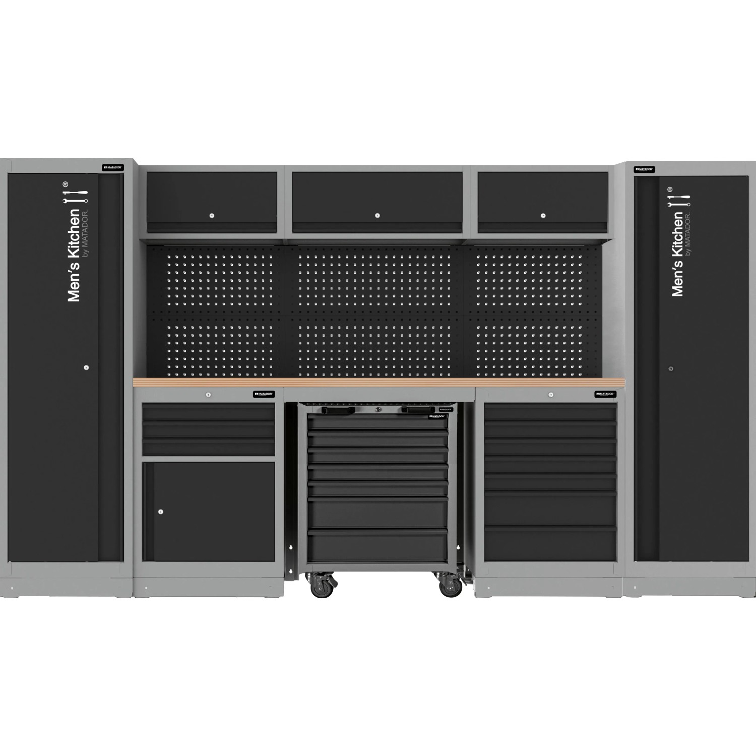 Matador Men's Kitchen Werkzeugwand Expert Buche