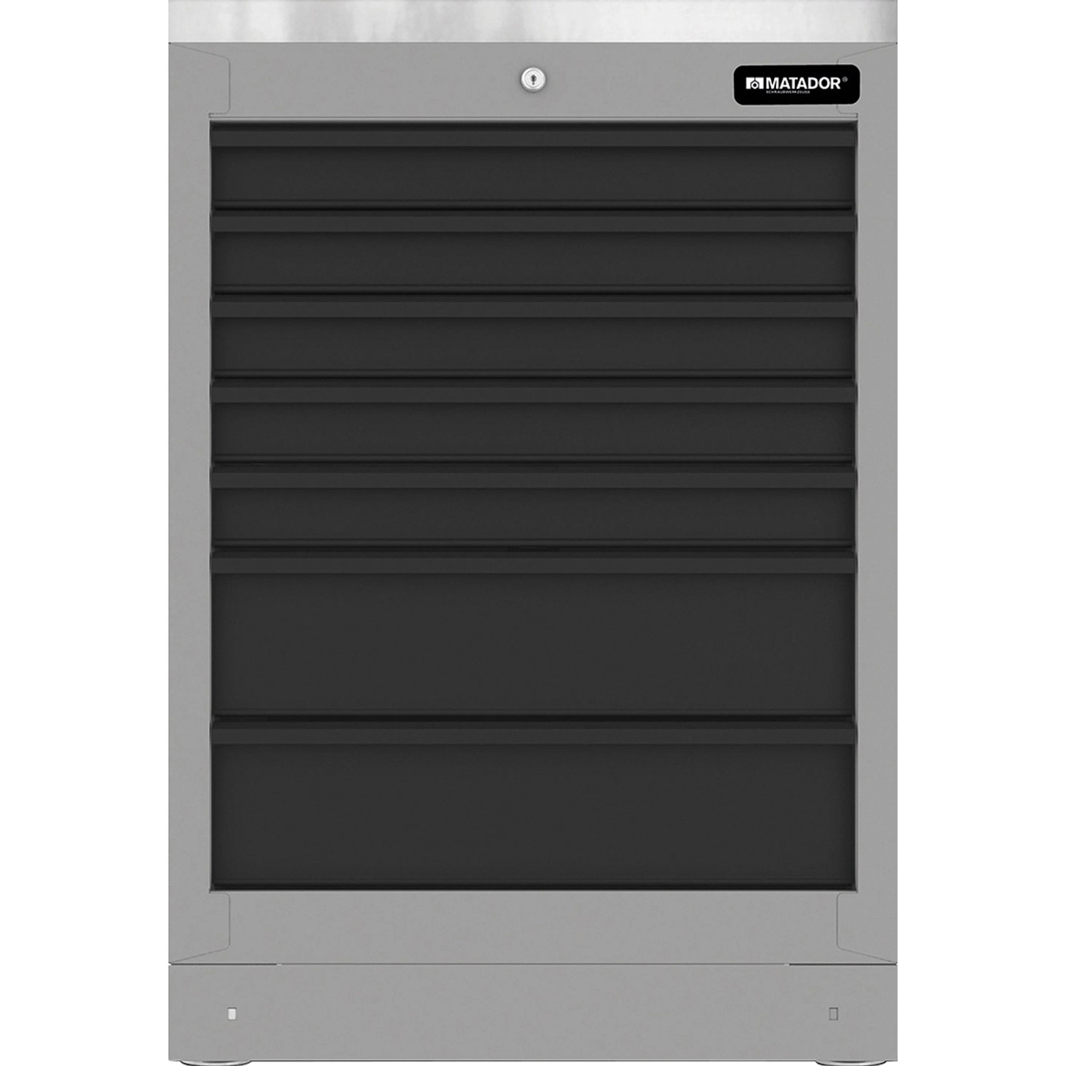 Matador Men's Kitchen Schubladenschrank: 7 Schubladen
