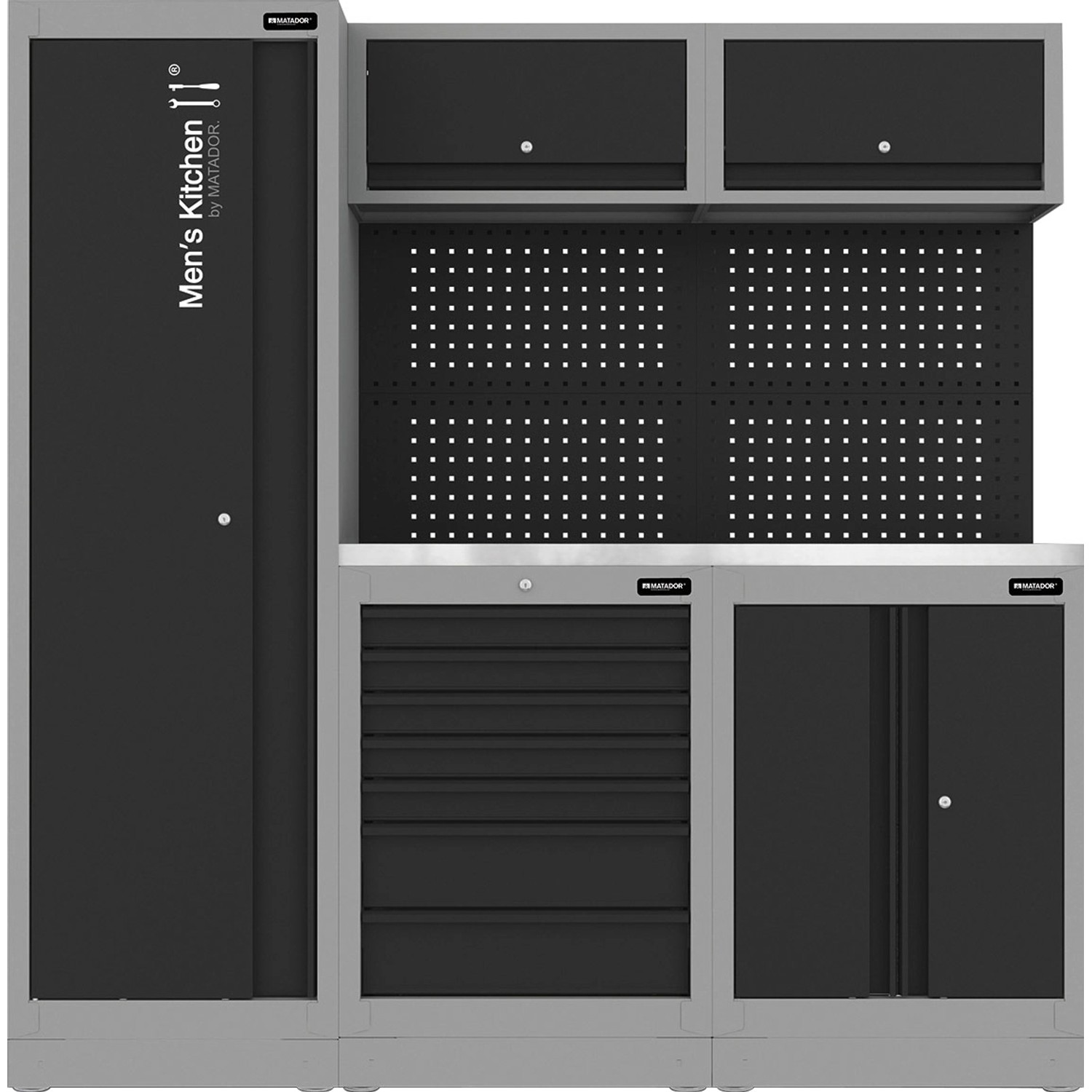 Matador Men's Kitchen Werkzeugwand Compact Edelstahl
