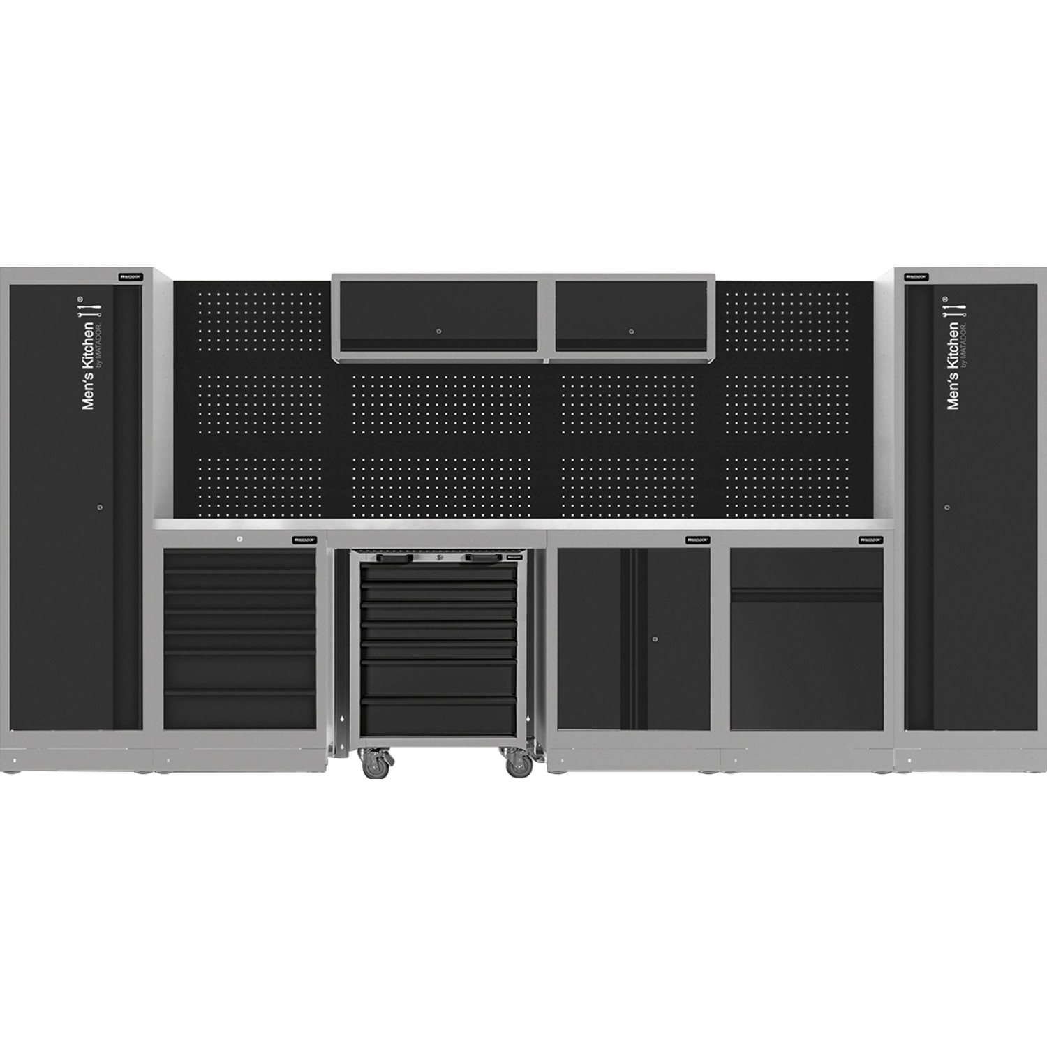 Matador Men's Kitchen Werkzeugwand Grande Edelstahl