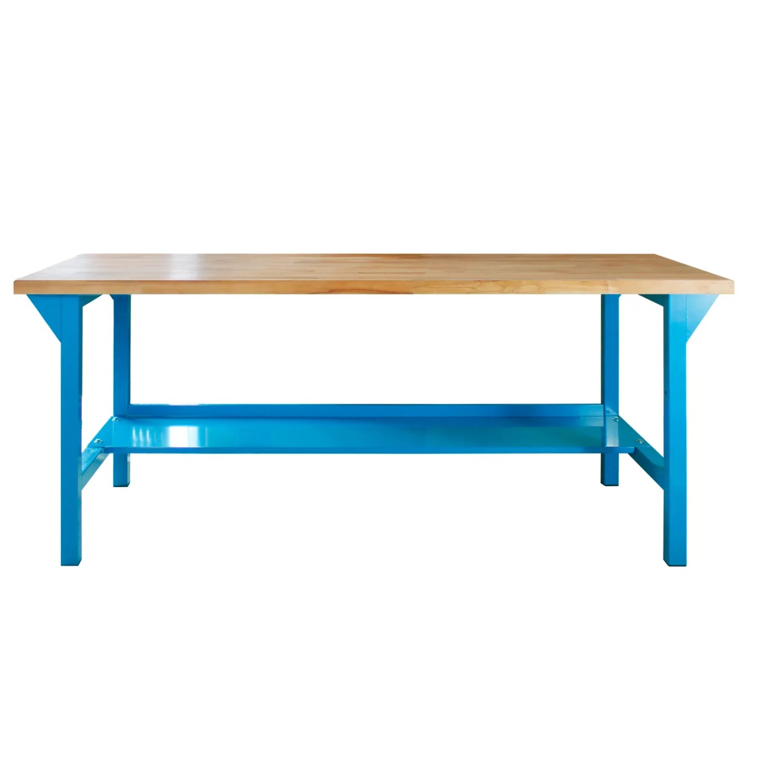 PROREGAL Werkbank Giant Rhino Plus HxBxT 84 x 200 x 70 cm Traglast 500 kg Lichtblau