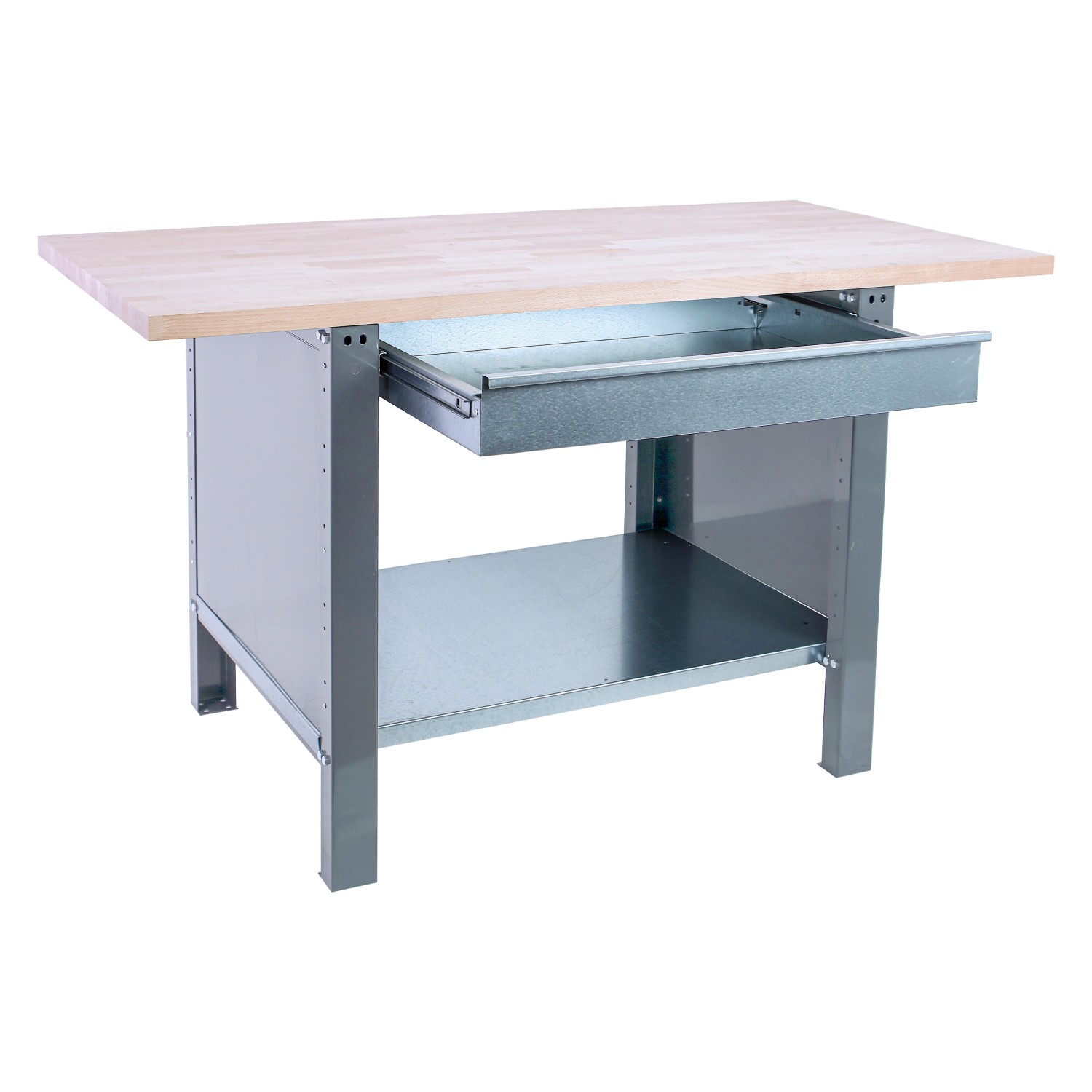 PROREGAL Werkbank BUFFALO WOOD Mit 1x Schublade HxBxT 86